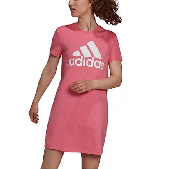 adidas Dresses & Skirts - CNWT Adidas Pink TShirt Dress